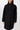 Langerchen Langer Mantel für Frauen in Schwarz- Front