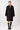 Langerchen Langer Mantel für Frauen in Schwarz- Outfit Front