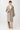 Langerchen Mantel für Frauen in Beige – Outfit Front