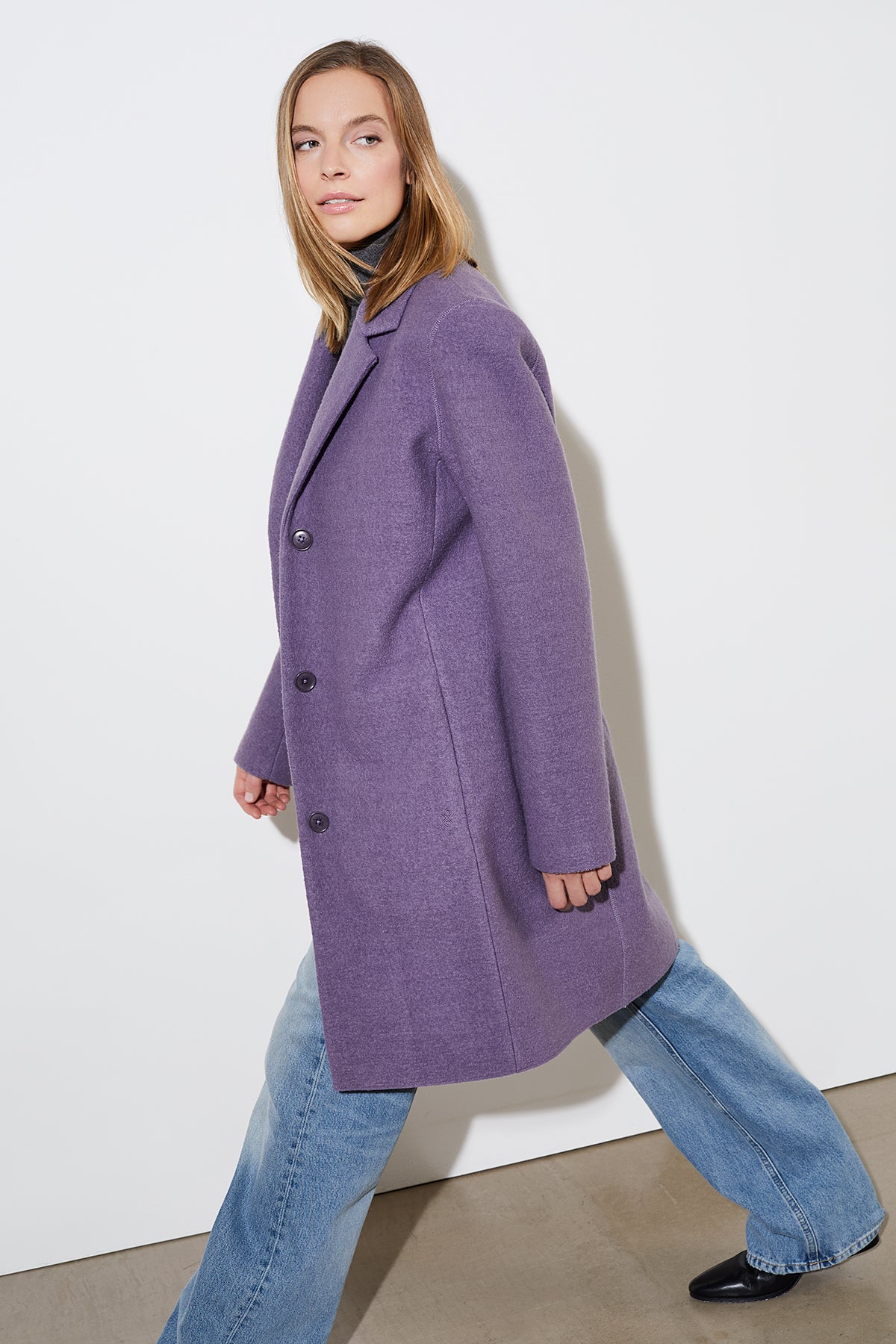 Purple coat discount