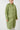 Damen Mantel Mira Long in Basil-Grün, Vorderansicht  