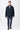 dunkelblaue Herrenjacke aus Wolle mit Membran