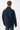 dunkelblaue Herrenjacke aus Wolle mit Membran