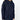Damen Kurz Parka Theba in Navy-Blau, Frontansicht geschlossen 