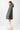 Parka Oversized warm gefüttert in grau-grün für Damen