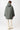 Parka Oversized warm gefüttert in grau-grün für Damen
