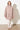 Parka Oversized warm gefüttert in alt-rosa für Damen