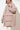 Parka Oversized warm gefüttert in alt-rosa für Damen
