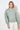 Damen Jacke Reefton in Agave-Blau, Vorderansicht geschlossen   