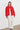 Damen Jacke Clairmont in Poppy-Rot, Frontansicht offen 
