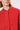 Damen Jacke Clairmont in Poppy-Rot, Detailansicht geschlossen 