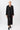 Damen Jacke Ashmont in Schwarz, Frontalansicht offen 