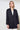Damen Jacke Ashmont in Navy-Blau, Vorderansicht geschlossen 