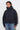 Damen Kurzparka Chevak in Navy-Blau, Rückenansicht 
