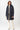 Fishtail Parka im lässigen Oversized-Look für Damen warm gefüttert in dunkelblau mit Kapuze