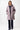 Fishtail Parka im lässigen Oversized-Look für Damen warm gefüttert in violett mit Kapuze