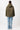 Beidseitig tragbare Bomber-Jacke für Damen in olive-grün