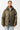 Beidseitig tragbare Bomber-Jacke für Damen in olive-grün