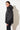 Beidseitig tragbare Bomber-Jacke für Damen in schwarz