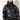 Beidseitig tragbare Bomber-Jacke für Damen in schwarz