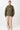 Blouson-Jacke für Damen mit organischen Steppungen in olive-grün