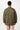 Blouson-Jacke für Damen mit organischen Steppungen in olive-grün
