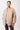Blouson-Jacke für Damen mit organischen Steppungen in beige-rosa