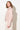 Wattierte Jacke mit kleinem Kragen für Damen in rosa