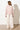 Wattierte Jacke mit kleinem Kragen für Damen in rosa