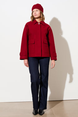 Jacke aus Bio-Wolle