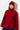 gerade,kurze Wolljacke für Damen in rot