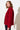 gerade,kurze Wolljacke für Damen in rot