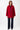 Damen Parka aus Wolle rot