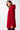 Damen Parka aus Wolle rot