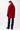 Damen Parka aus Wolle rot