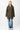 Damen Parka aus Wolle olivegrün