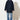 Damen Parka aus Wolle dunkelblau