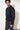 Herren Jacke Kempton in Navy-Blau, Seitenansicht  