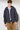Herren Kurz Parka Codben in Graphite-Grau, Vorderansicht offen 