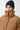 Langerchen Jacke für Frauen in Braun- Detail