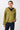 Lockere Jacke mit Kordelzug in Kapuze (Green Olive)