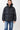 Langerchen Steppjacke für Frauen in Blau- Front