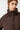 Langerchen Jacke für Frauen in Braun- Detail