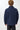 Langerchen Jacke für Herren in Blau- Rückseite