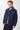 Langerchen Jacke für Herren in Blau- Front