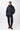 Langerchen Jacke für Frauen in Blau- Outfit Front