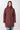 Langerchen Parka für Frauen in Rot- Front