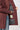 Langerchen Parka für Frauen in Rot- Detail