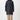 Langerchen Parka für Frauen in Blau- Outfit Front