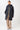 Langerchen Parka für Frauen in Blau- Outfit Front